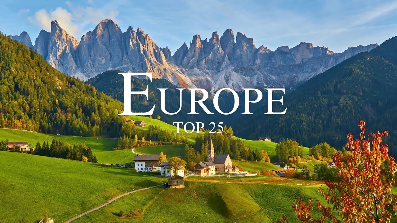 Europe's Top 25 Places | THE ULTIMATE SPEEDRUN