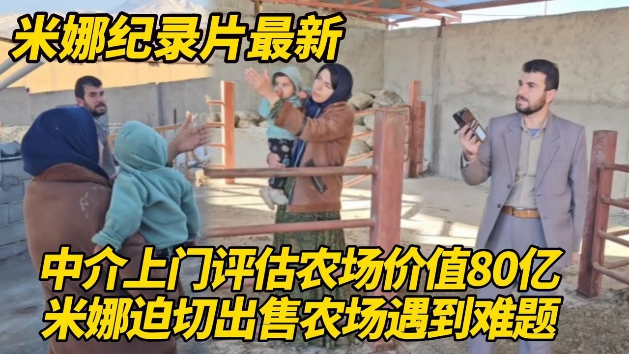 房屋中介上门评估农场价格！米娜迫切出售遇到难题，卡迪尔的40亿有可能拿不到！#纪录片 #伊朗游牧民生活