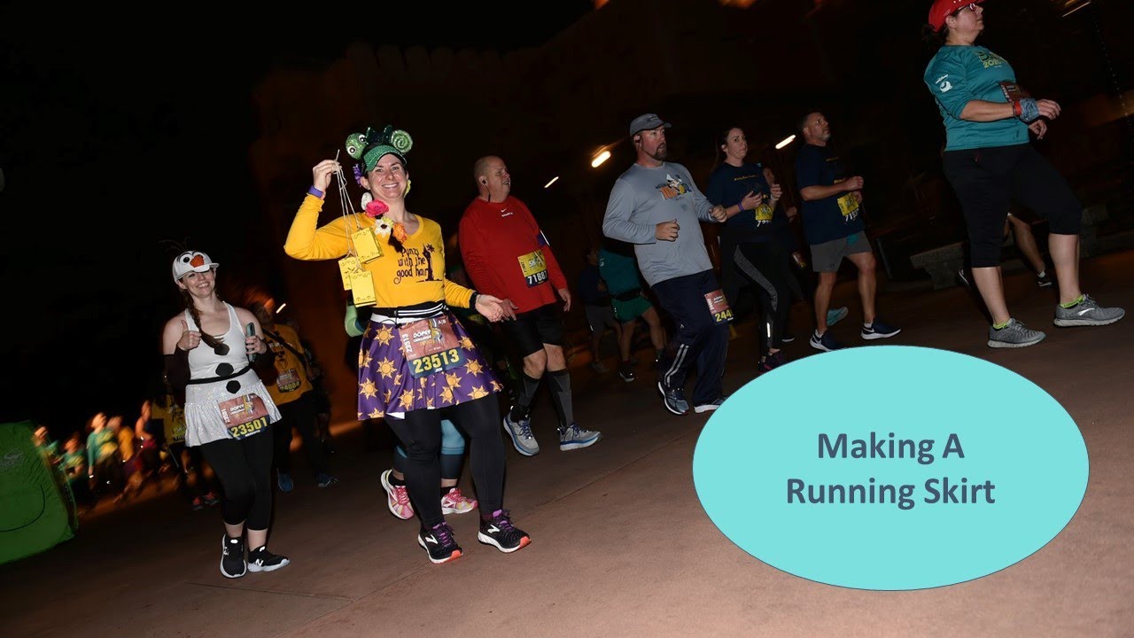 Making A Running Skirt for RunDisney Costumes or Other Races