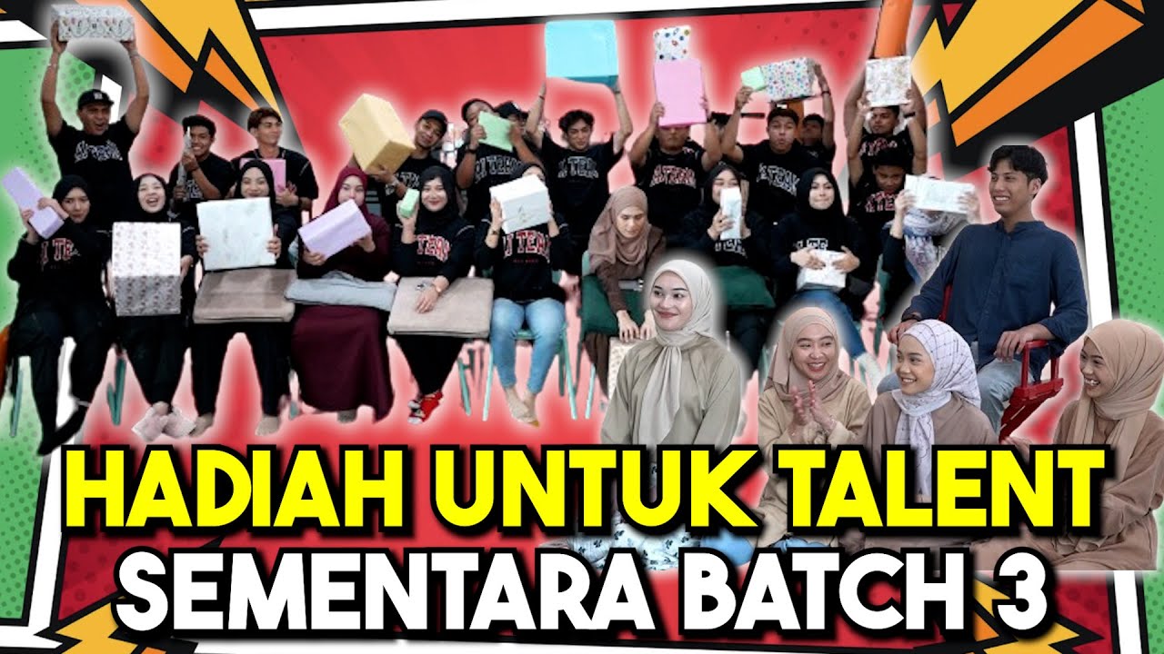 HADIAH PERPISAHAN TALENT SEMENTARA !!! SELAMAT TINGGAL…
