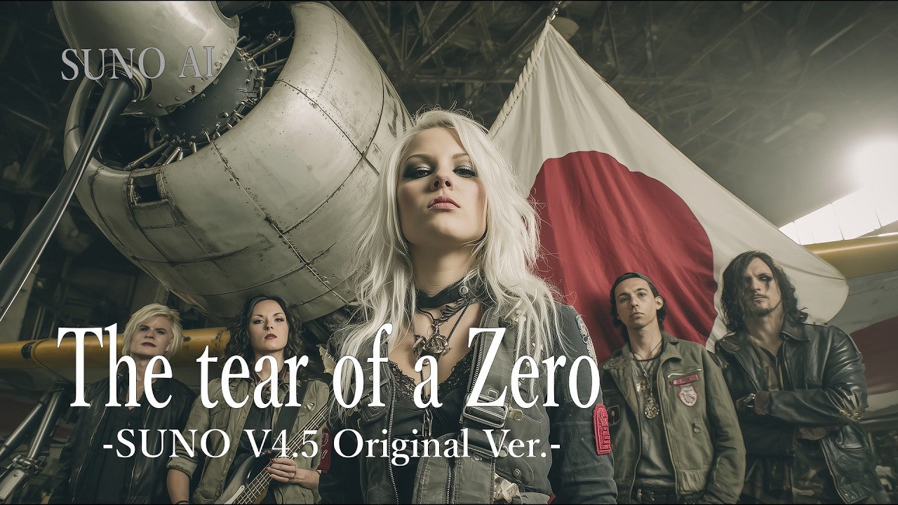 The tear of a Zero ｜heavy metal/ヘヴィメタル（original song/オリジナル）｜Suno AI