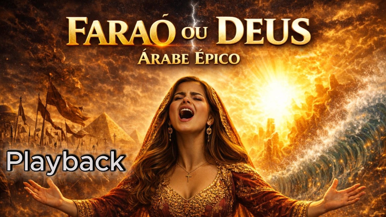 PlayBack Faraó ou Deus - Shirley Carvalhaes / Árabe Épico