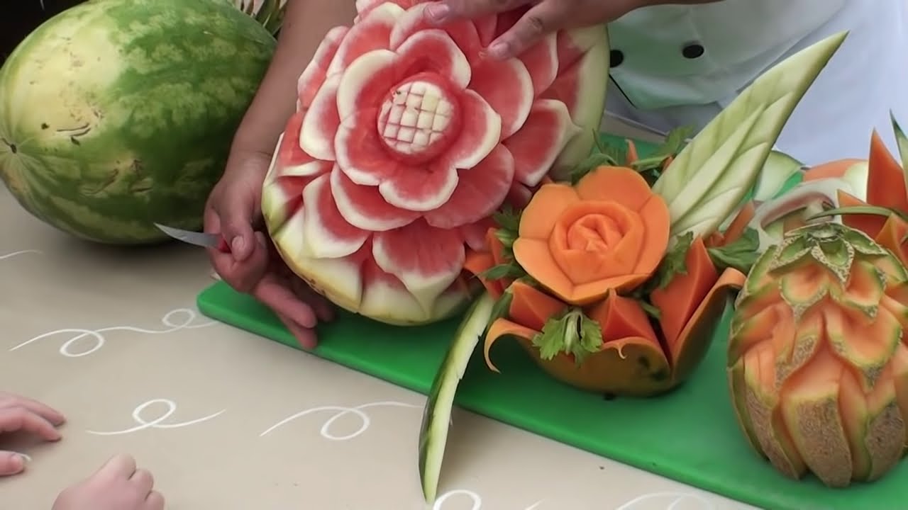 UNBELIEVABLE FRUIT CARVING | Amazing Fruit Cutting Skills