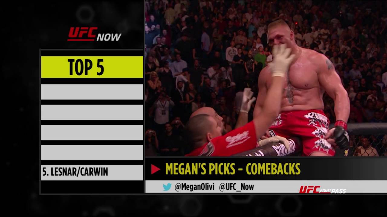 UFC Now Ep. 324: Top 5 Comebacks