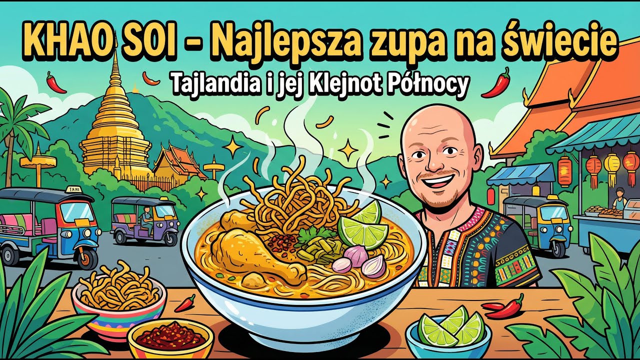 Najlepsza zupa na świecie! Niesamowita Tajlandia i Khao soi zapierające dech w piersi!