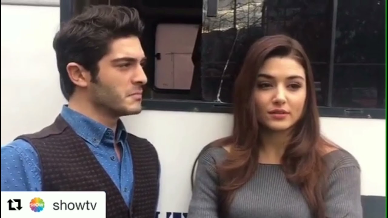 Aşk Lafdan Anlamaz kamera arkası görüntüler (Hayat&Murat)
