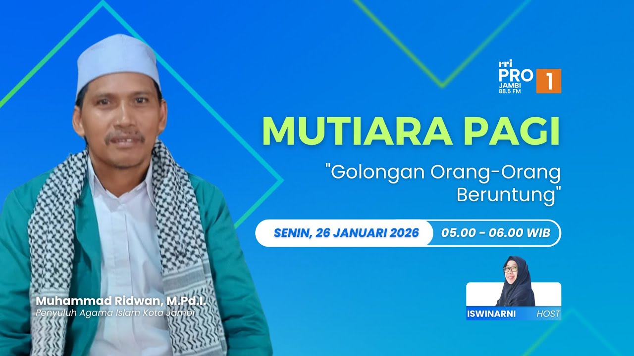 🔴 [ LIVE ] MUTIARA PAGI |  SENIN, 26 JANUARI 2026