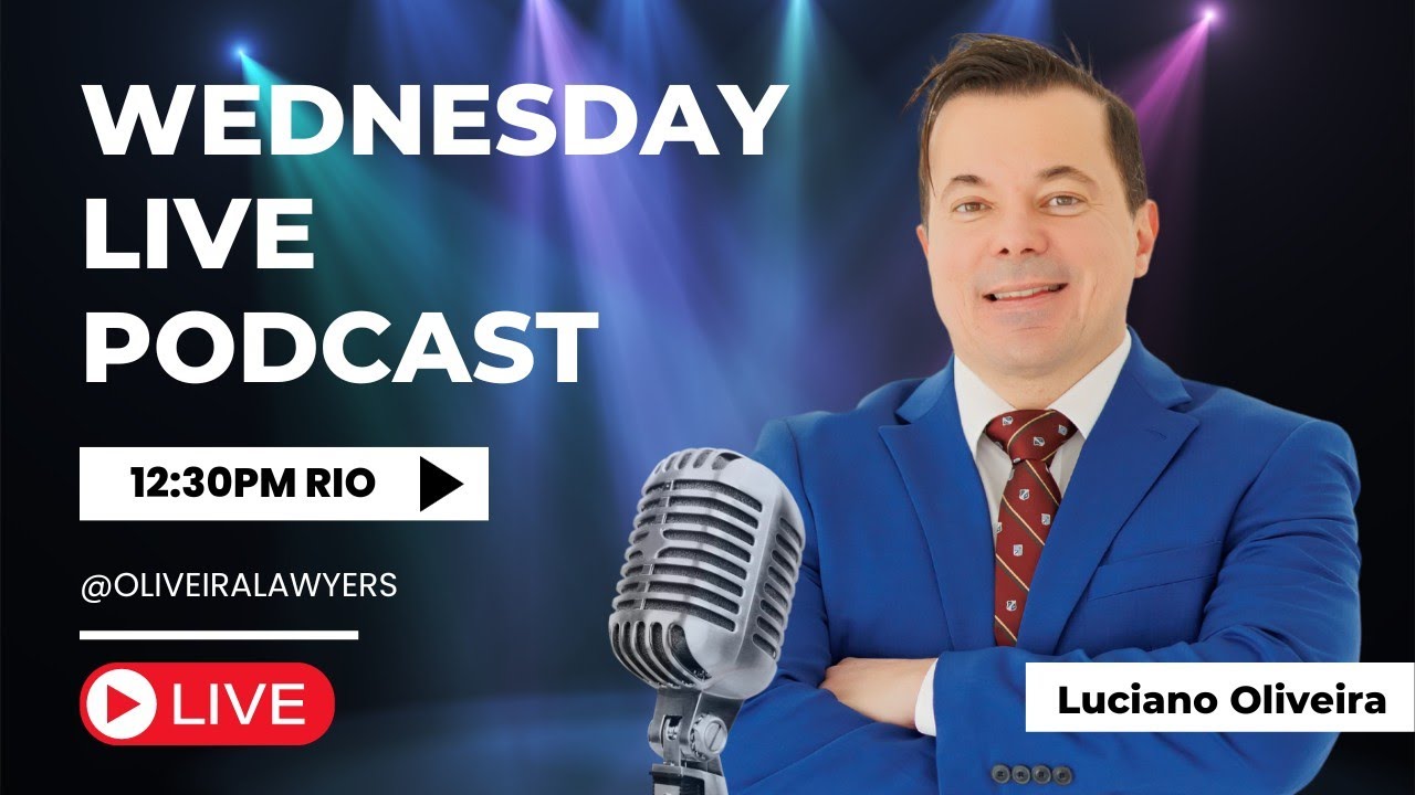 ✨ Wednesday Live Stream 📺 Questions from Foreign Citizens Interested in Brazil 📣