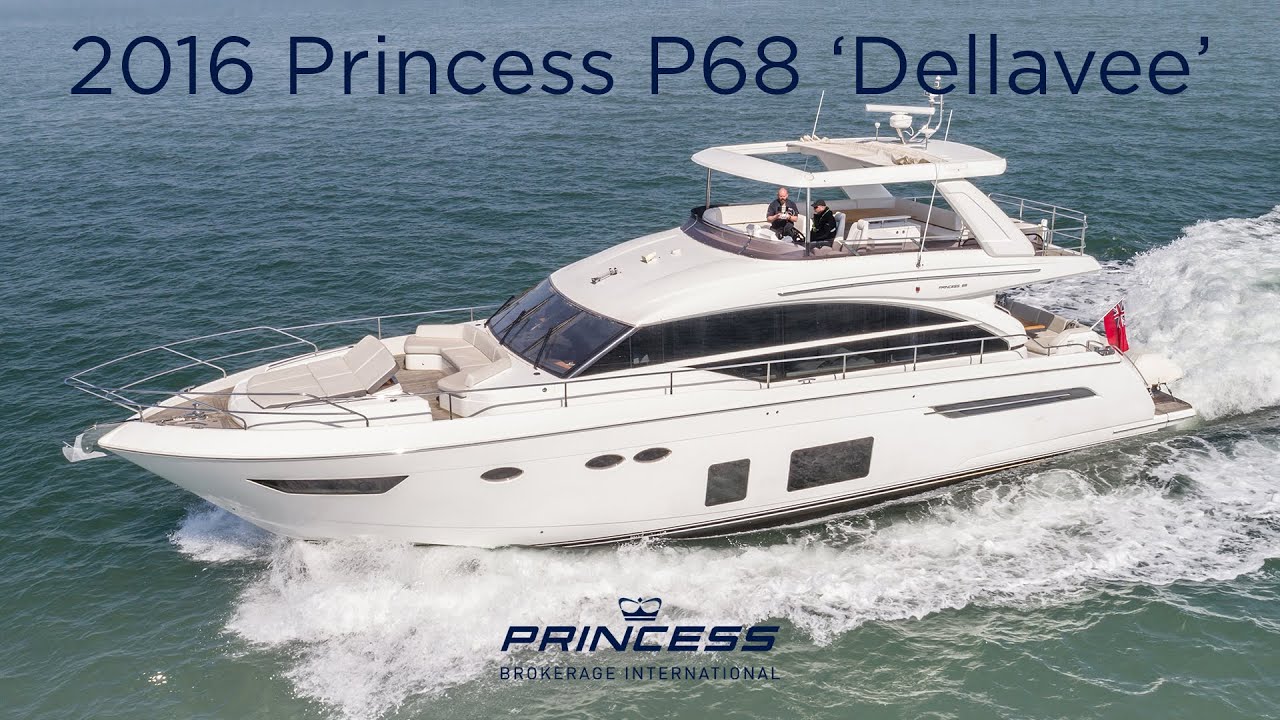 2016 Princess P68 'Dellavee'