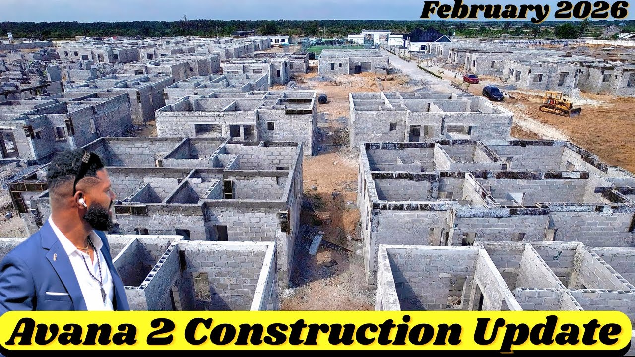 Lekki Avana Bungalow Phase 2 Construction Update: February 2026