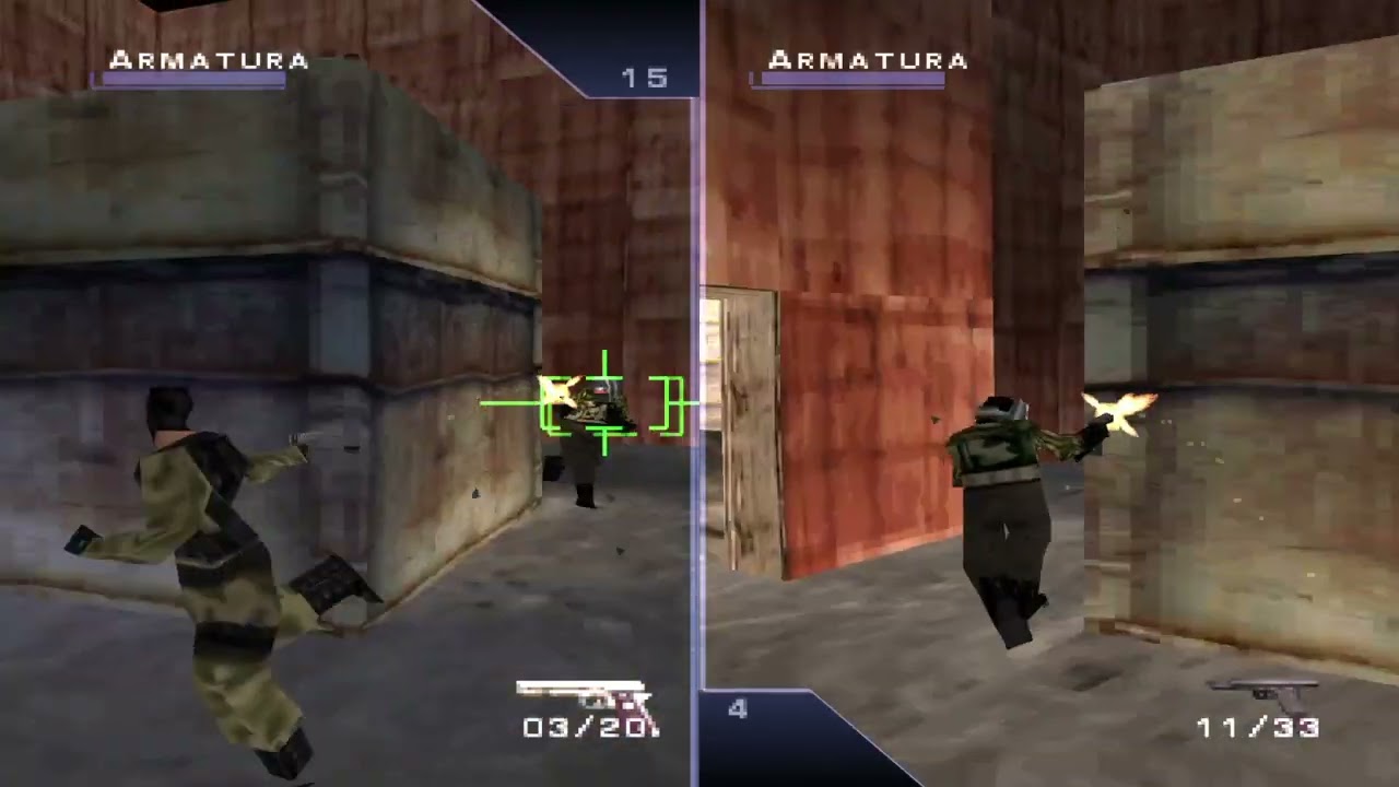 Syphon Filter 2 (SF2) Multipayer - [16] - Terrorist vs. Anton Girdeux
