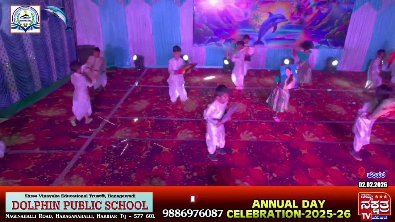DANCE - 11 DOLPHIN PUBLIC SCHOOL.. 8th year annual day celebration