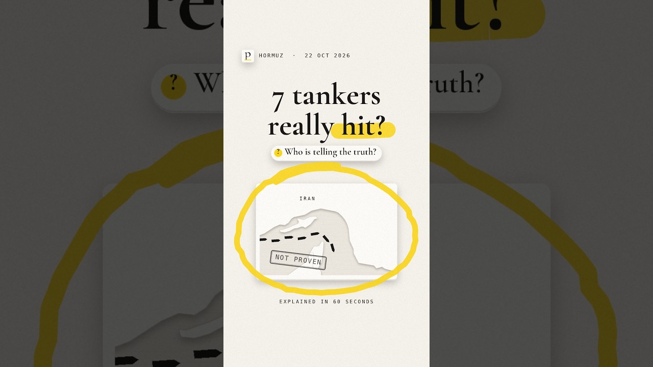 Were 7 Oil Tankers Really Hit? Strait of Hormuz Explained #iran #usa #warzone