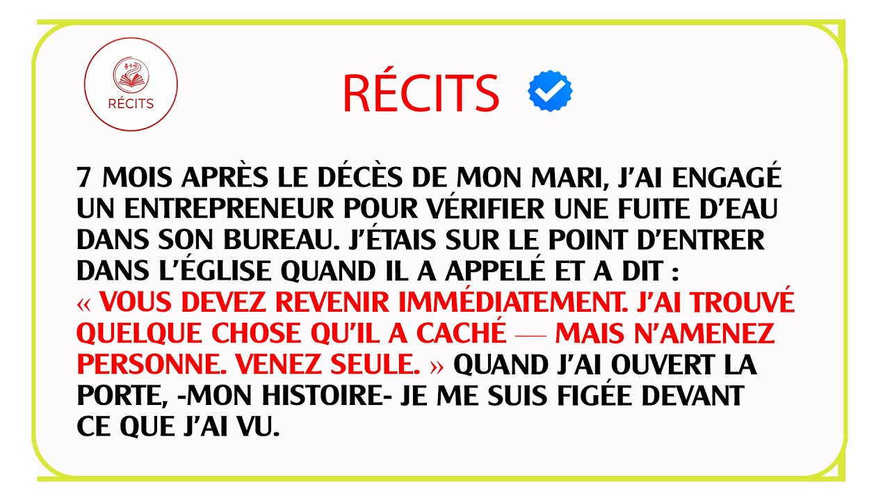 Le plombier a trouvé un coffre caché derrière le mur : le plan secret de mon mari pour me venger.