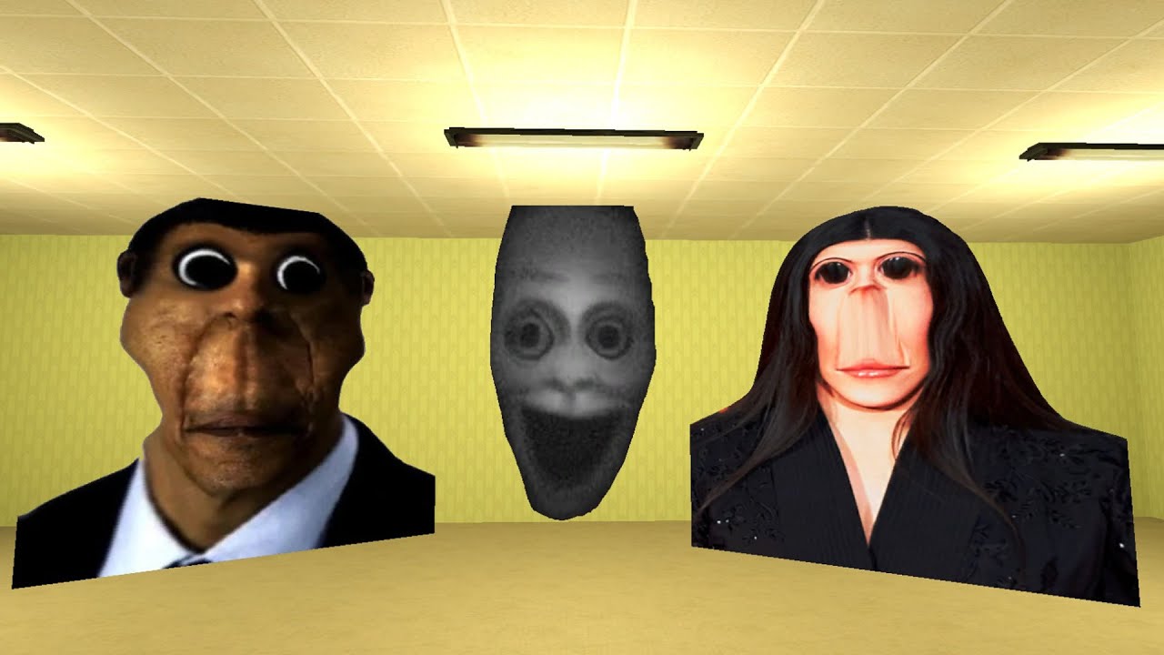 Obunga, Juggler And Rosalia Bizcochito Nextbot In Garry's Mod