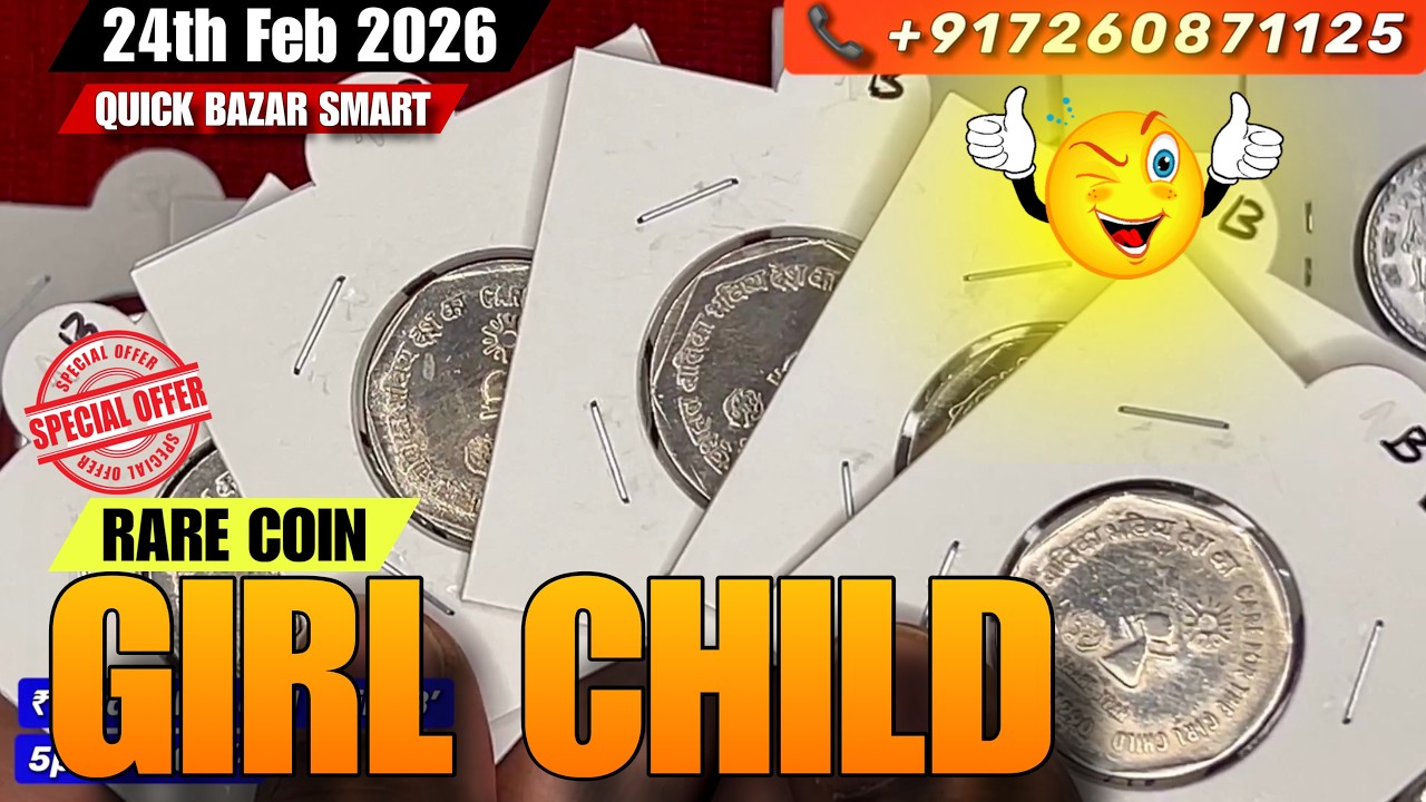 Amazing Collector Coins: Dandi March | Care For Girl Child | St. Tiruvulluvar | #coin
