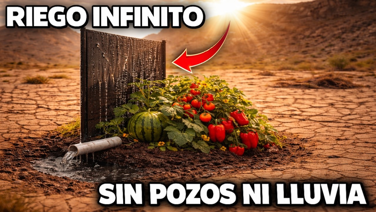 Tu Huerto Nunca Más Necesitará Lluvia — El 'Truco de la Niebla' que Humilla al Riego