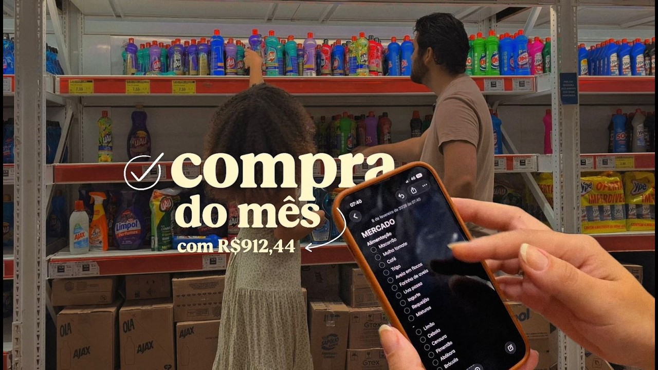 Documentando a compra do mês!
