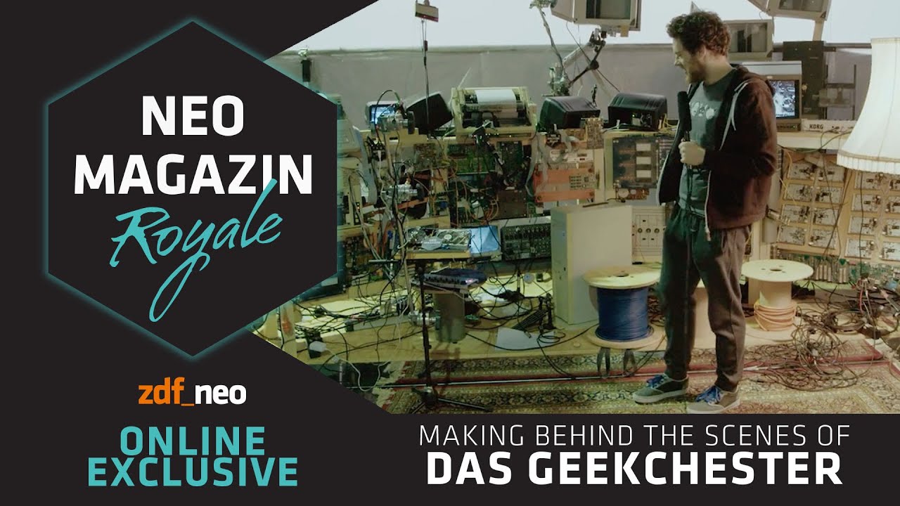 Making Of: Geekchester | NEO MAGAZIN ROYALE mit Jan Böhmermann - ZDFneo