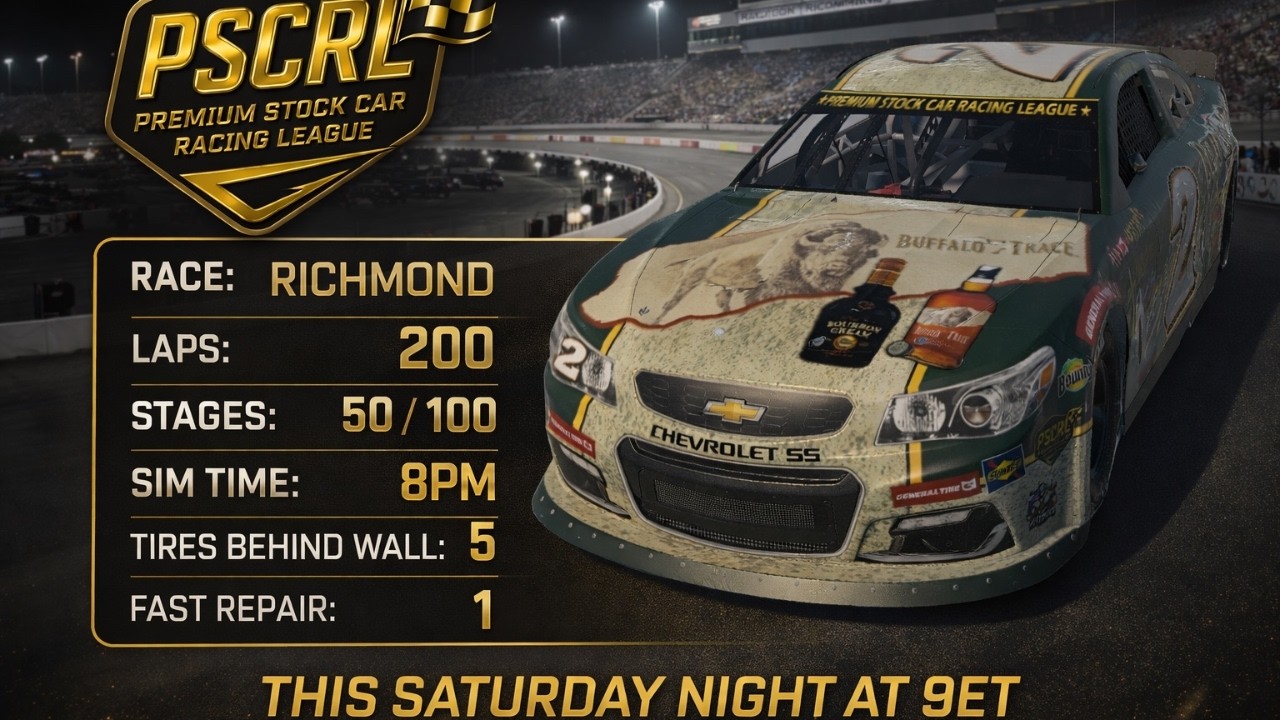 The PSCRL heads to Richmond Raceway!