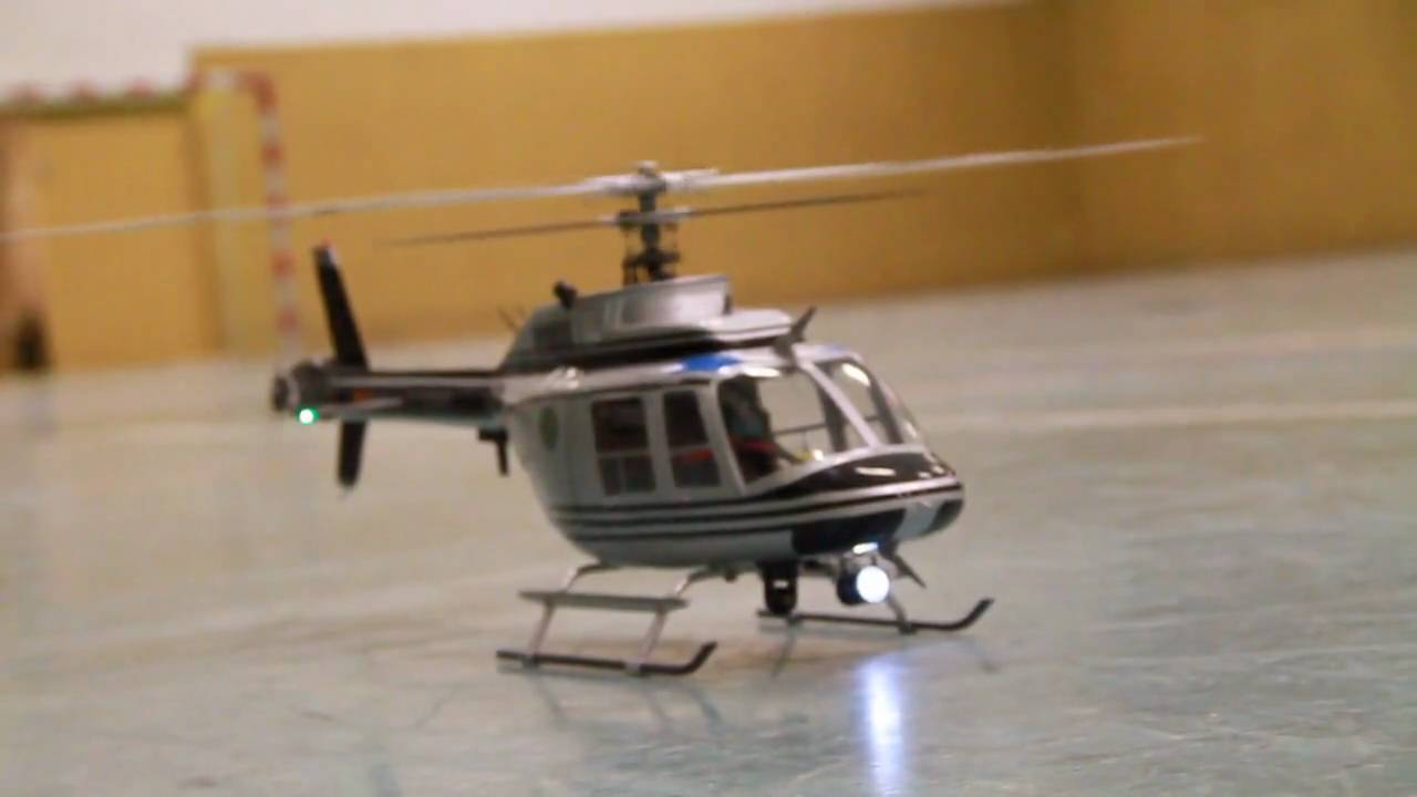 Bell 206 Jet Ranger scale T-rex 450 Police