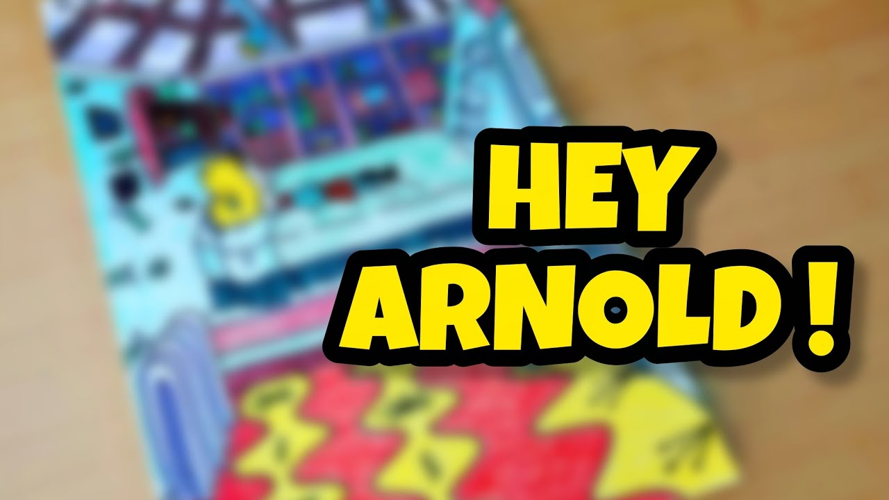 DIBUJO LA PIEZA DE ARNOLD ! 😁 HEY ARNOLD drawing 