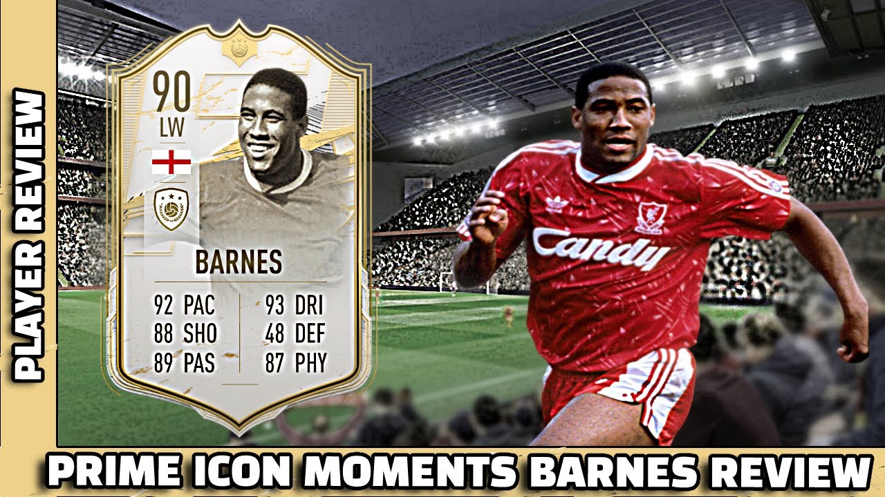 (90) PRIME ICON MOMENTS BARNES REVIEW! THE FINESSE KING!! #FIFA21