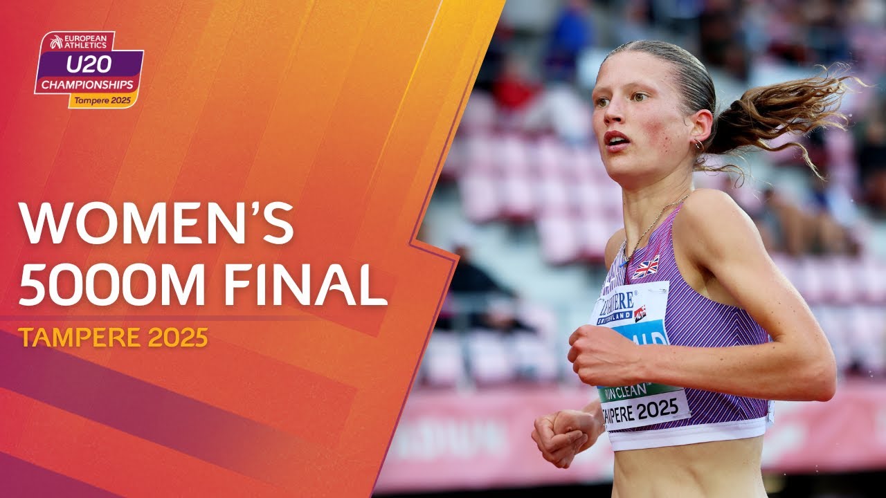 Innes Fitzgerald DOMINATES in Tampere! ✨ Women's 5000m final replay | Tampere 2025