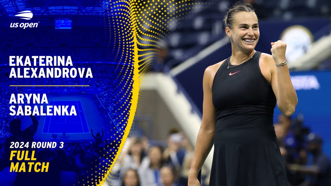 Ekaterina Alexandrova vs. Aryna Sabalenka Full Match | 2024 US Open Round 3