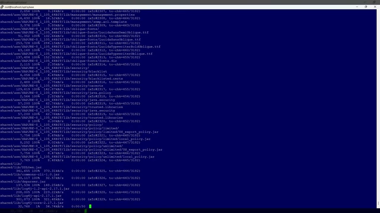 DBA_Activities_Sybase_Filesystem_Creation