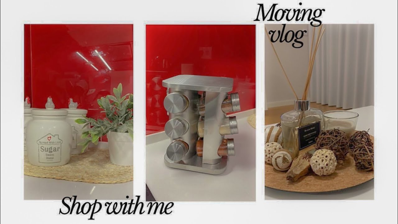 Moving Vlog: shop with me