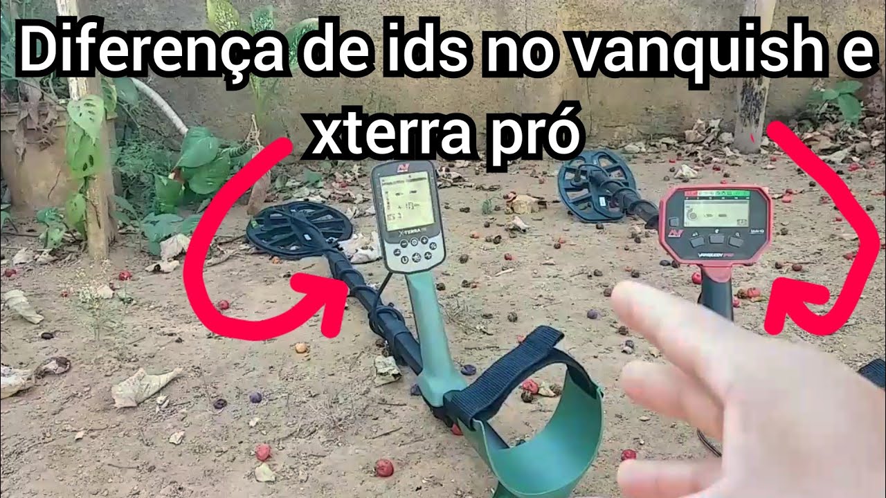 Veja a diferença de ids dos objetos no vanquish e no xterra pró