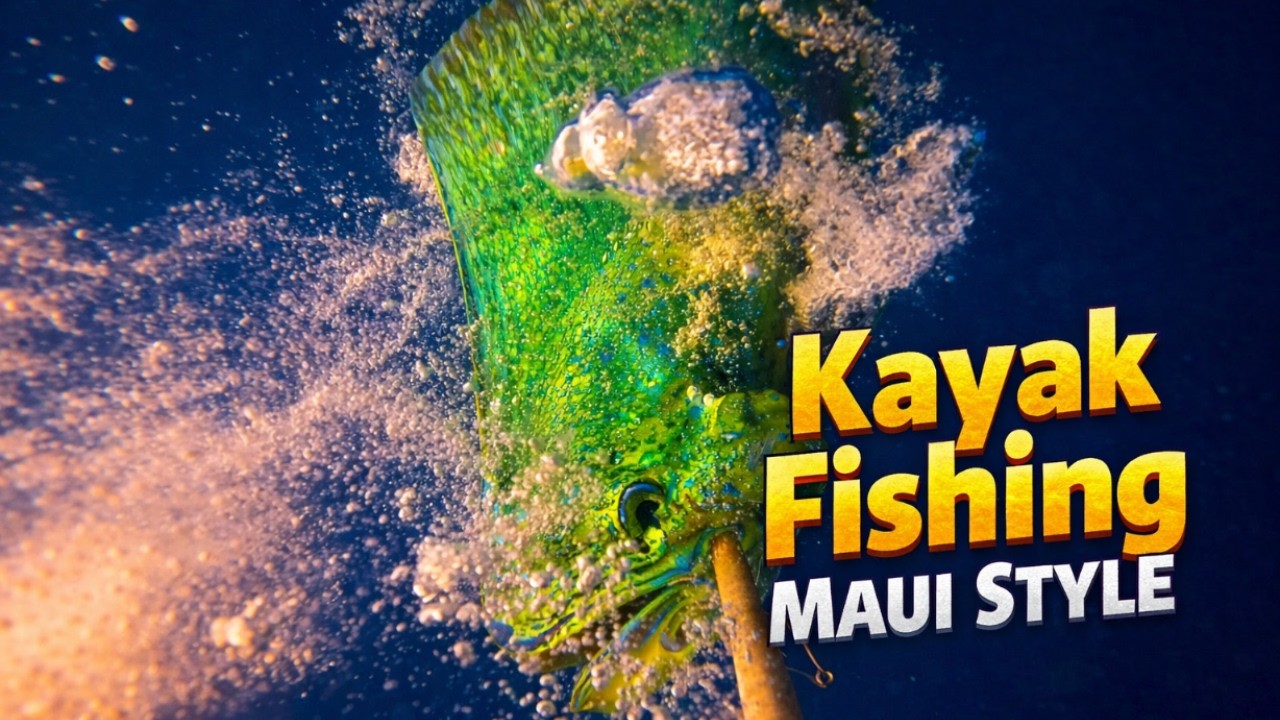 REELING in PARADISE: Maui's Ultimate Kayak Fishing Journey for Mahi Mahi (Dorado) and Uku (Snapper)