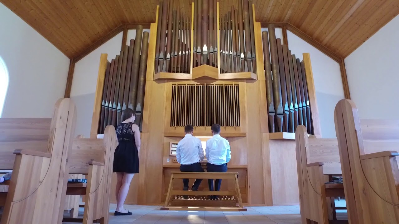 Gábor Soós - Attila Vadász Gustav Merkel: Orgelsonate in d-moll, op. 30 - Allegro con fuoco