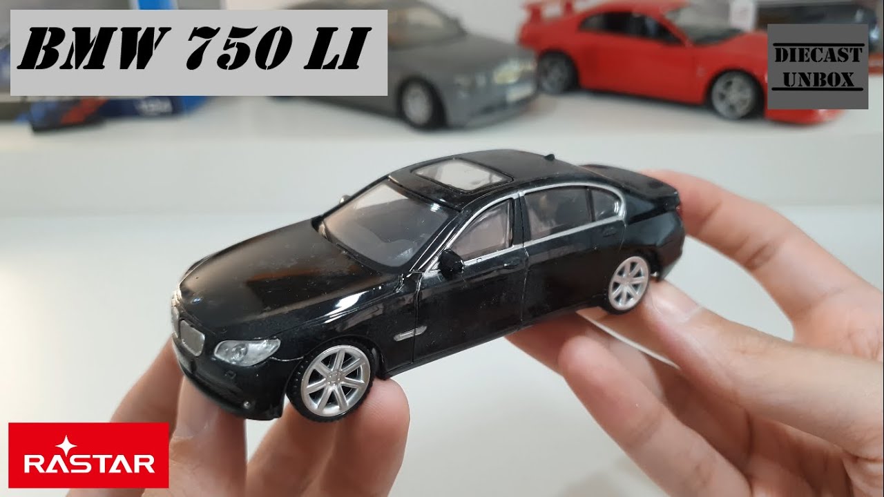 Unboxing BMW 750 LI - 1/43 - Rastar Diecast Miniature