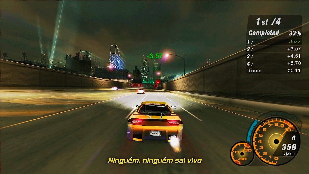Nobody - Need for Speed: Underground 2 (Legendado)