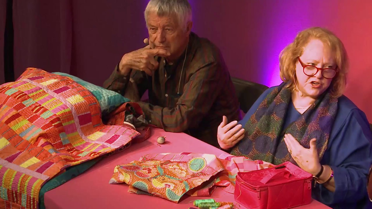 KAFFE FASSETT & LIZA PRIOR LUCY - Plateau TV - Pour l'Amour du Fil 2017
