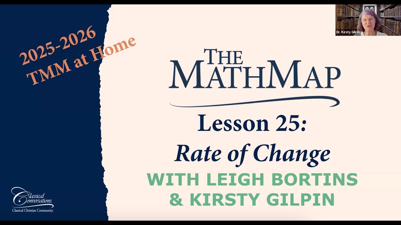 The Math Map | Lesson 25: Rate of Change