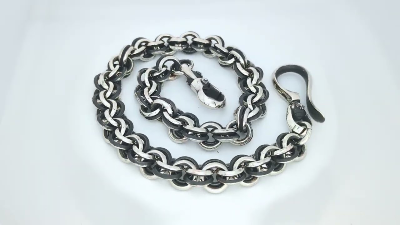 【Makuake先行公開】銀より強く、50円硬貨と同じ素材？一生モノの「白銅ウォレットチェーン」二ノ継、ついに解禁。