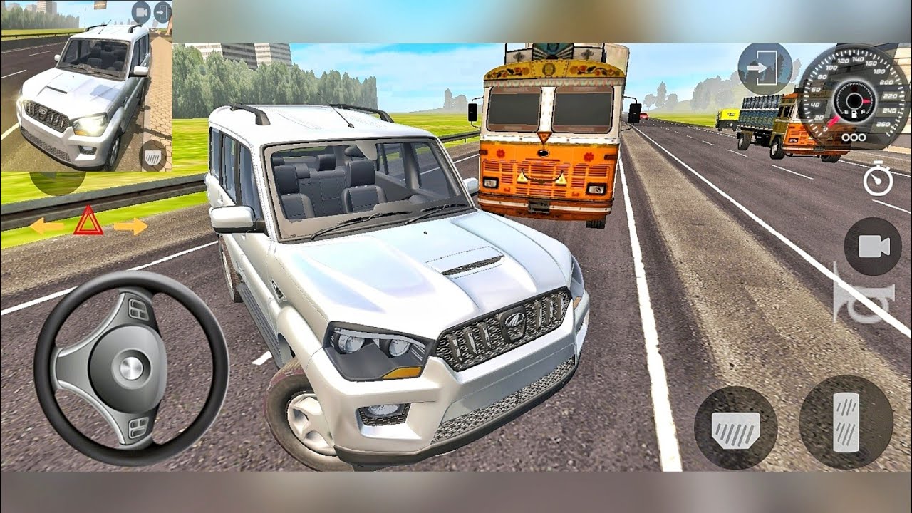 New Mahindra Scorpio Car Driving in Indian Car Simulator 3d | Car Games Android Gameplay