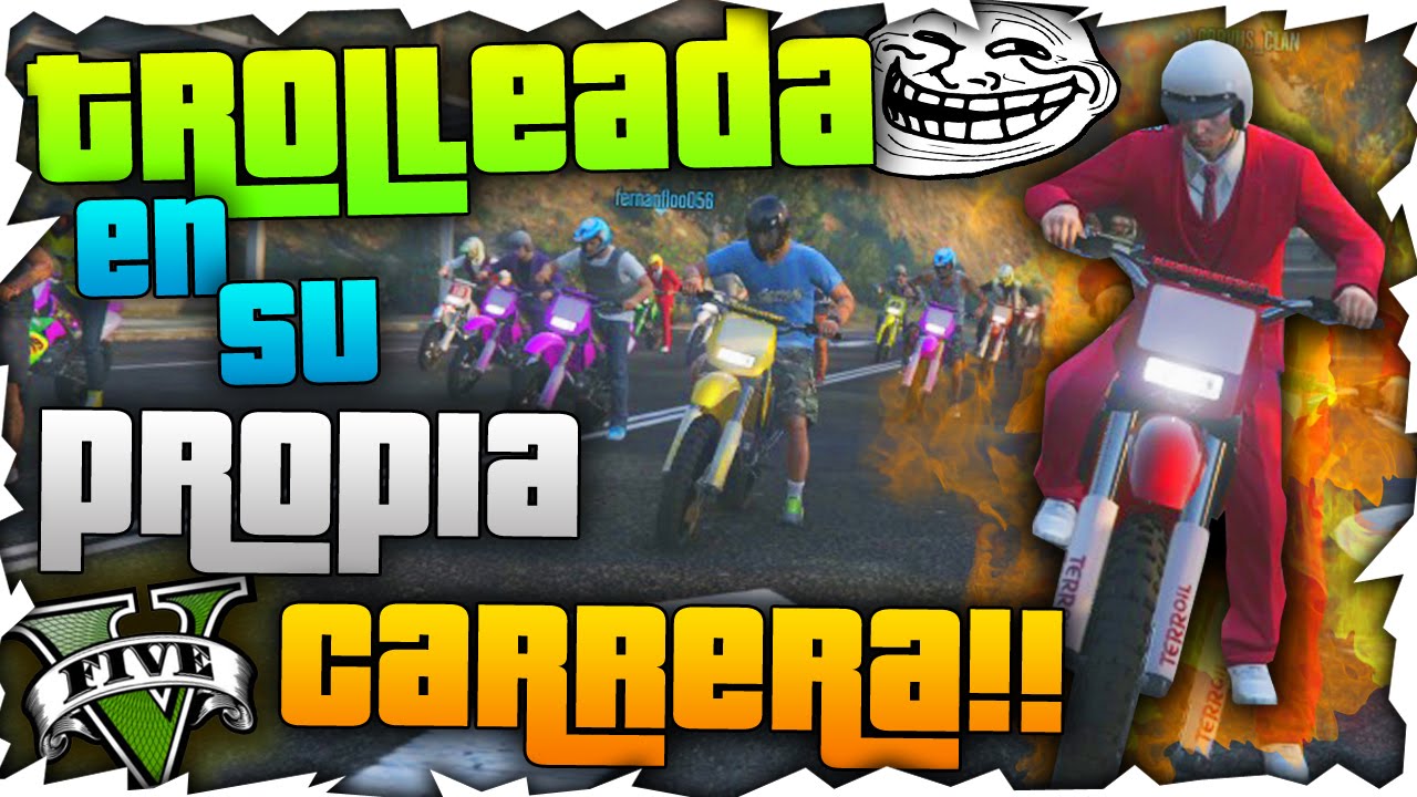 SE TROLLEA EN SU PROPIA CARRERA | CARRERAS CON SUSCRIPTORES GTA V ONLINE | TheCorvusClan