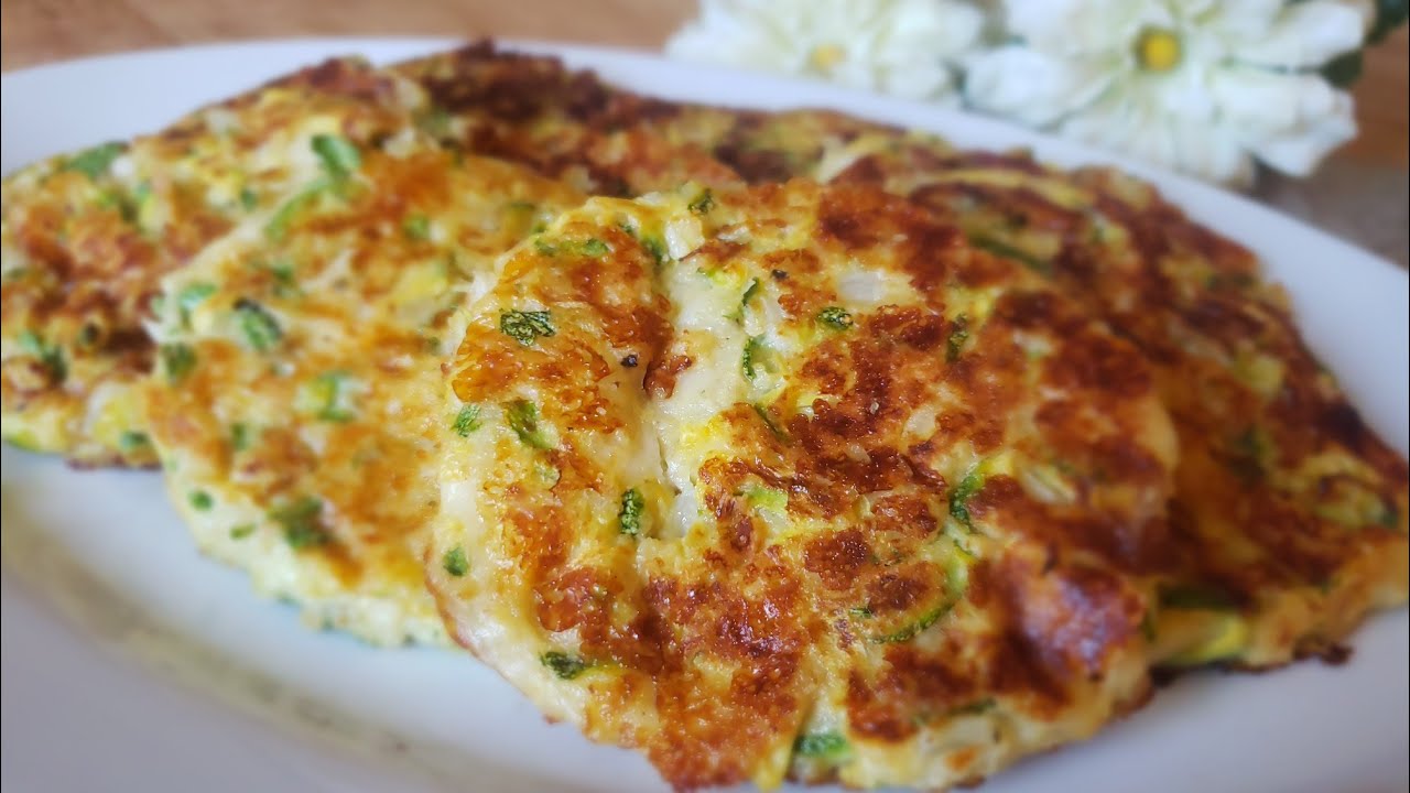 Despues de esta receta no volverás a comer calabazas de otra manera /Tortitas de Calabacitas
