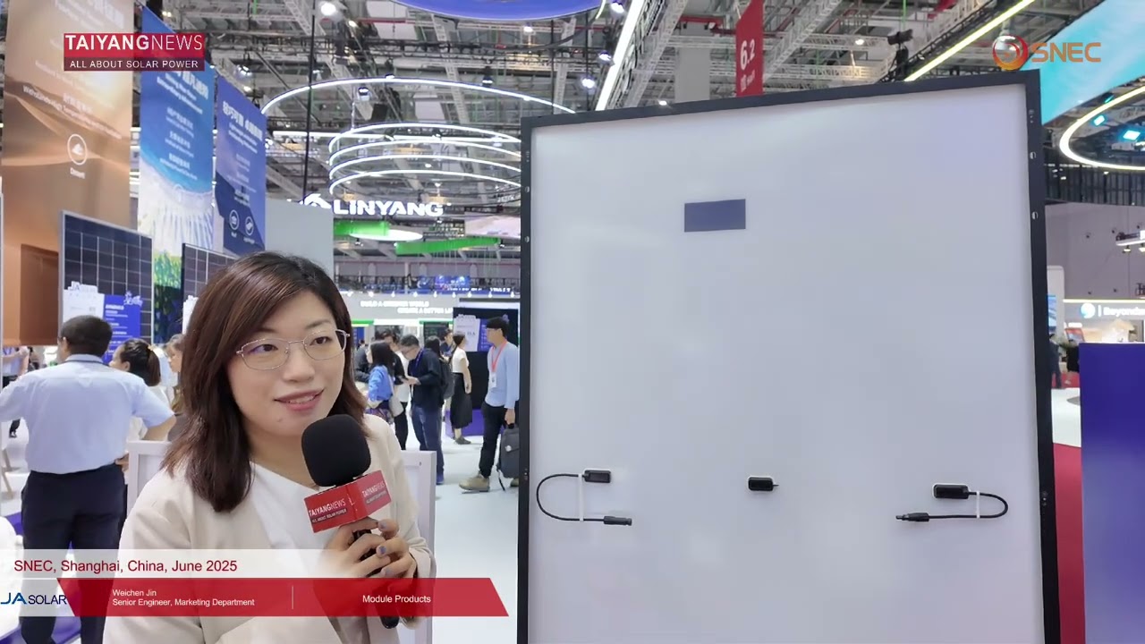 SNEC 2025: JA Solar Speaks About Solar PV Innovations To TaiyangNews