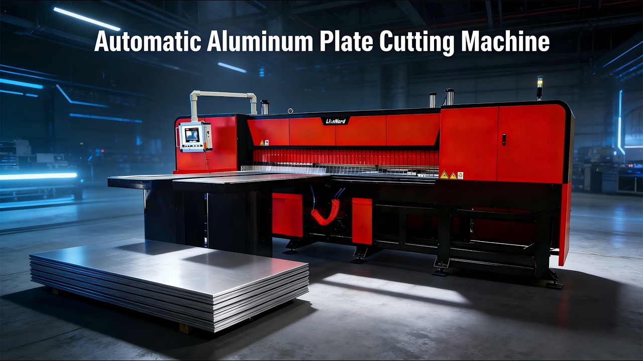 CNC ALUMINUM PLATE CIRCULAR SAW CUTTING MACHINE
