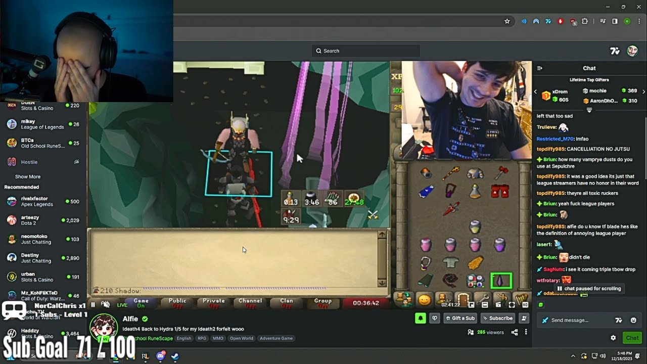 Alfie Hits the Mega Rare Drop table