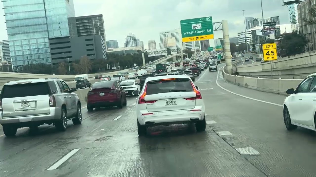 Rush Hours : 59 North - 610 North & 45 North 
