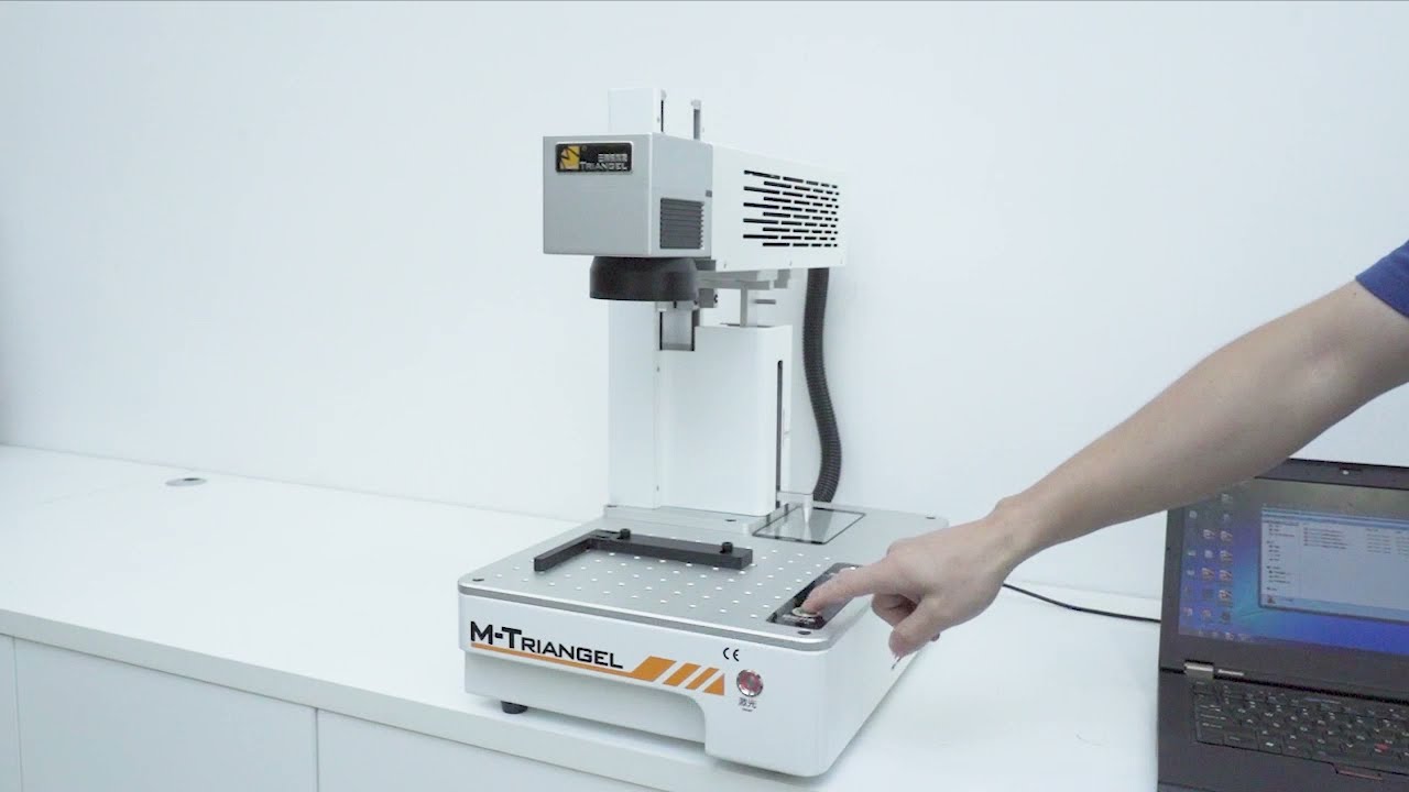 M-Triangel ZW-15 Laser Machine for Mark Brand Logo