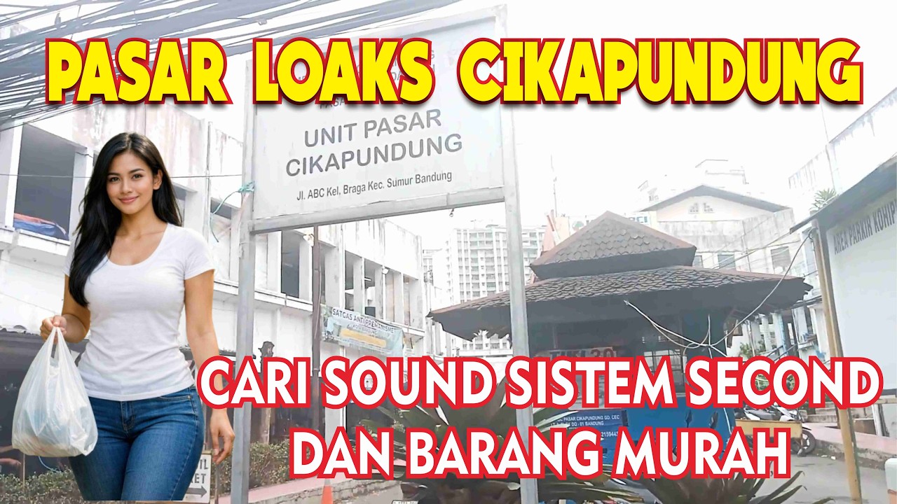 Pasar Elektronik Cikapundung #video #facts #information