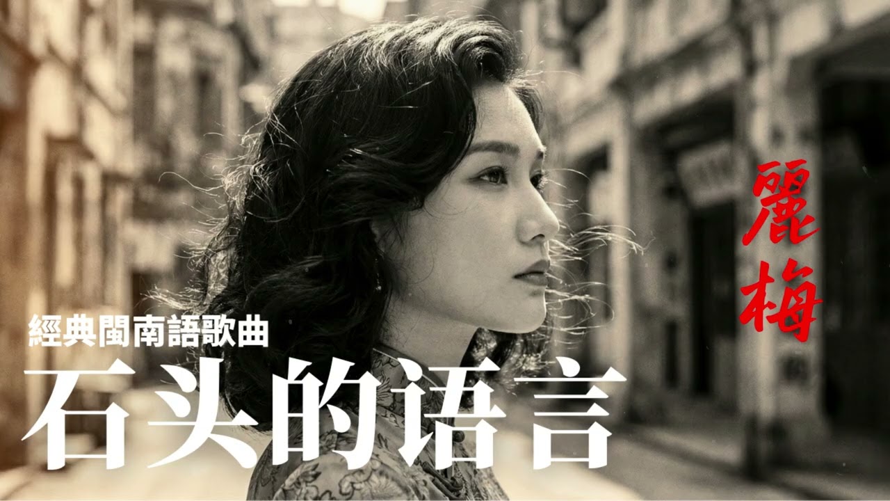 中閩南語老歌《石头的语言》｜熟悉的旋律，熟悉的感動｜麗梅唱歌給你聽｜麗梅唱歌給你聽｜靜靜唱給你聽｜閩南語經典情歌｜70後回憶 80後回憶