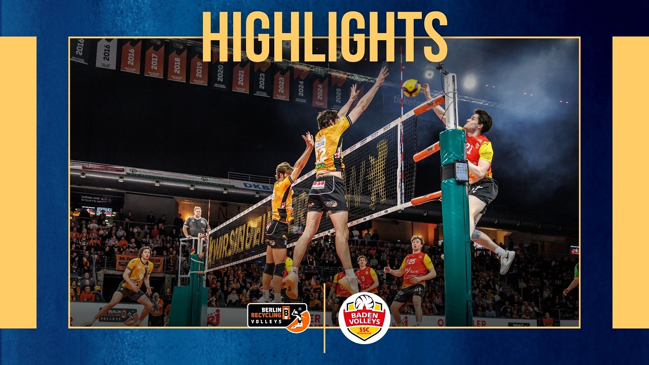 Highlights: Berlin Recycling Volleys - BADEN VOLLEYS SSC Karlsruhe